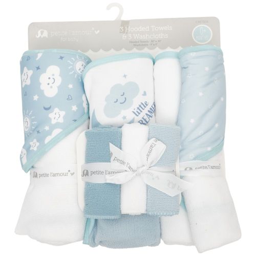Set de 6 toallas para bebé