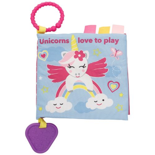 Libro unicornio con mordedera
