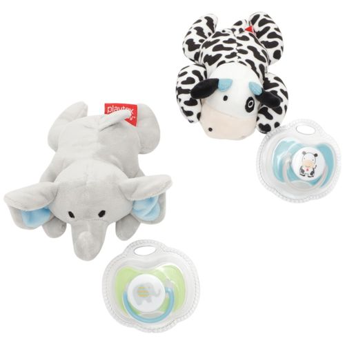 Juguete con peluche y chupete (Surtido)