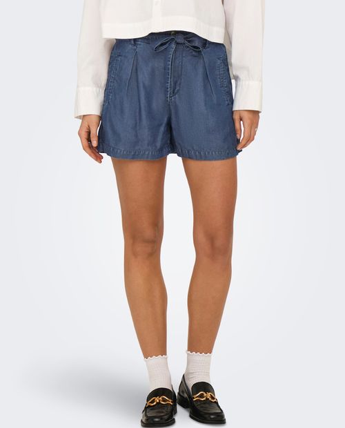 Short Only paper bag de cintura alta para mujer