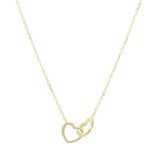 104834955-Collar-con-dije-de-corazones-de-plata-en-baño-de-oro-1mm-18--para-mujer
