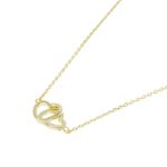 104834955-Collar-con-dije-de-corazones-de-plata-en-baño-de-oro-1mm-18--para-mujer
