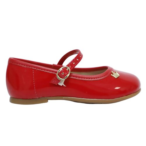 Zapatilla casual Orange color rojo para niña