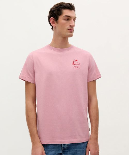 Camiseta Scalpers regular fit con estampado "Gelato" para hombre