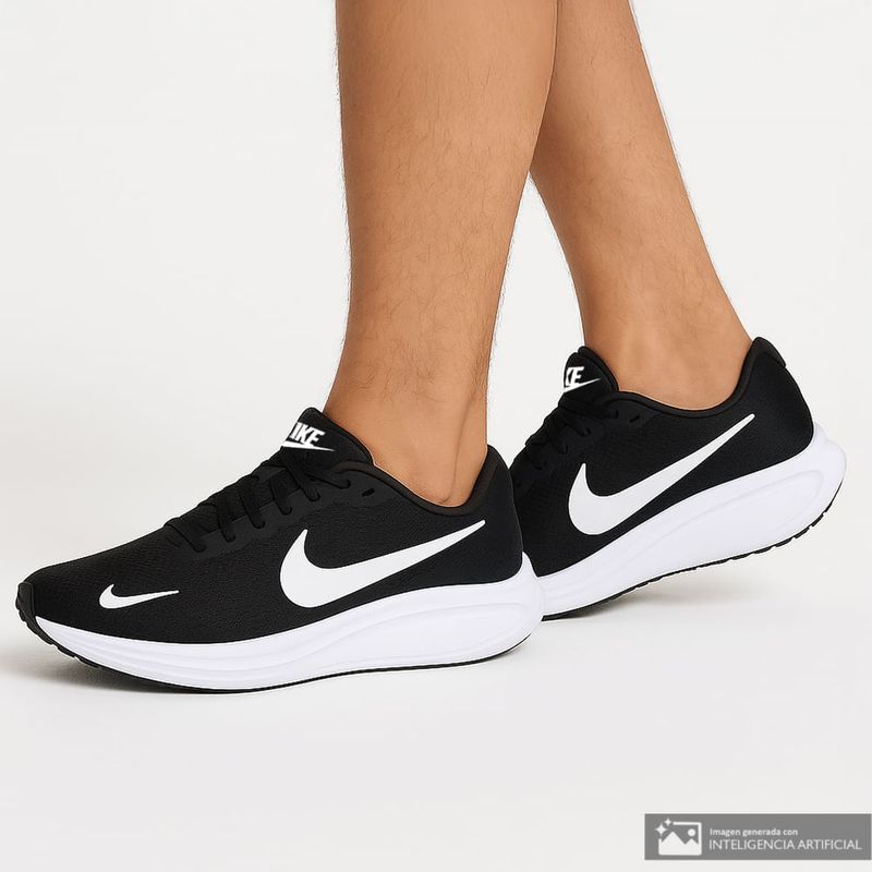 Nike Revolution Nike Color Negros Tenis Deportivos Revolution Nn