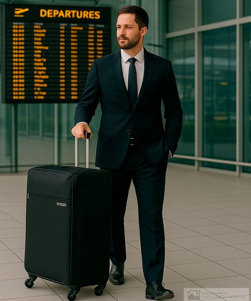 Maleta grande American Tourister Frankfurt negra