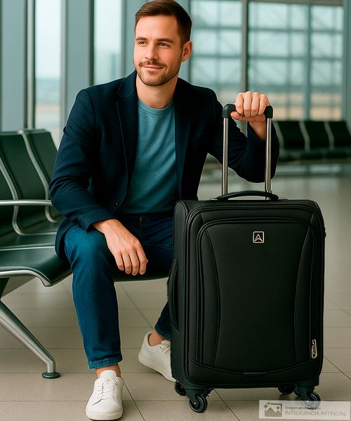 Maleta runway mediana travel pro negra