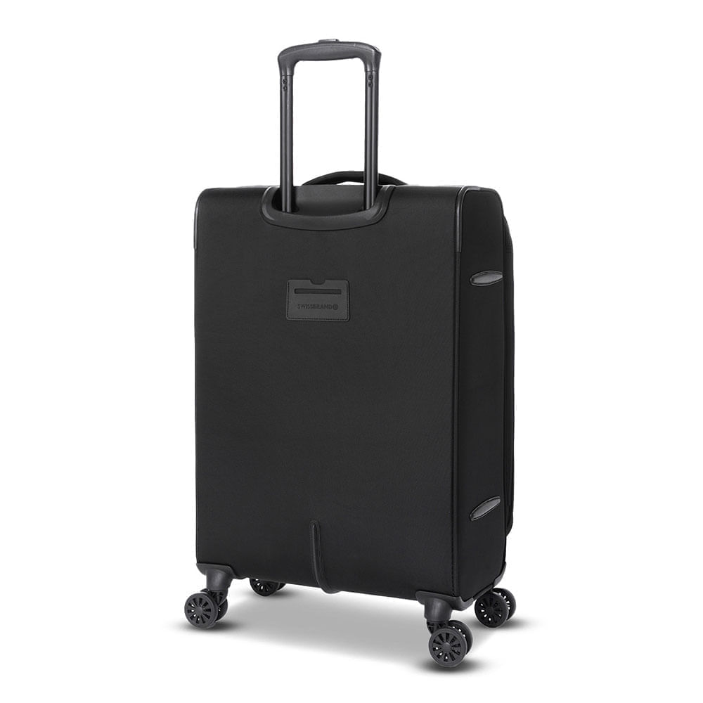 ぽん　0412 Maleta Swissbrand grande Atlanta negra - Siman Costa Rica