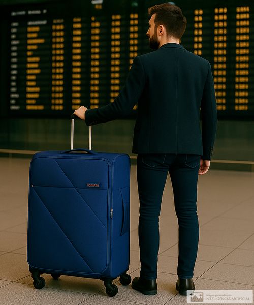 Maleta American Tourister grande sunbreak spinner navy