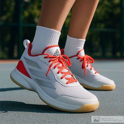 Zapato deportivo Adidas Avaflash color blanco para mujer