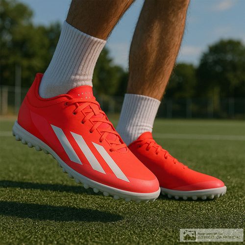 Zapatilla deportiva Adidas Crazyfast Club anaranjado para hombre