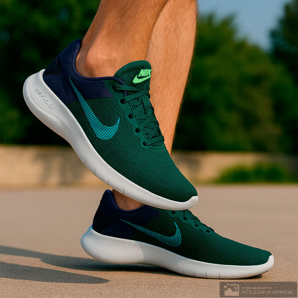 Tenis Nike Air Nike Free Run Hombre Verdes Nike Free Run
