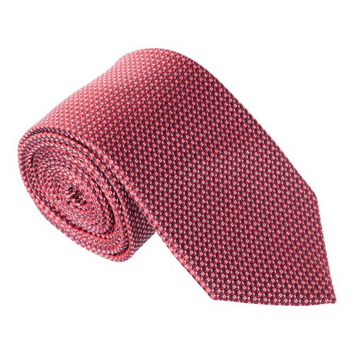 Corbata regular fit Unexpected mini print geométrico para hombre