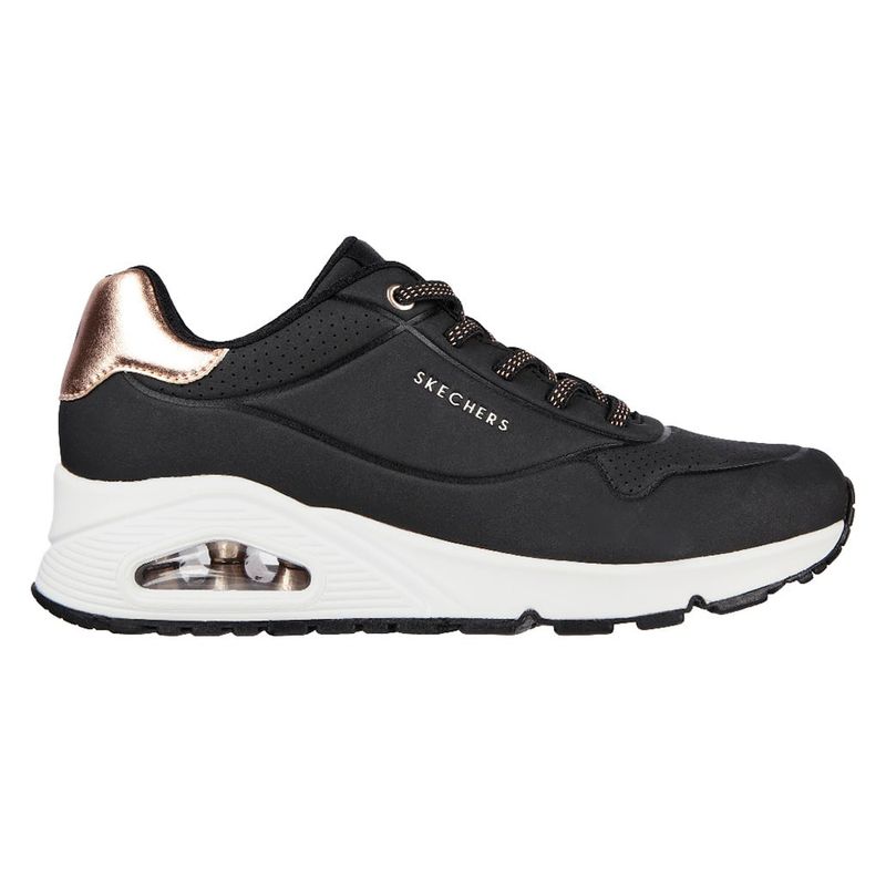 Zapato casual Skechers color negro para mujer Siman El Salvador