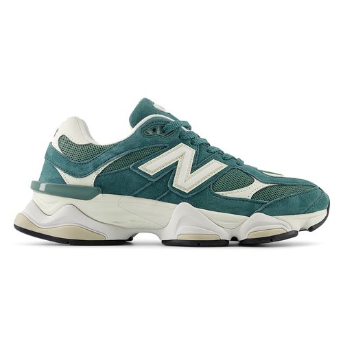 Zapato New Balance 9060 casual verde para mujer