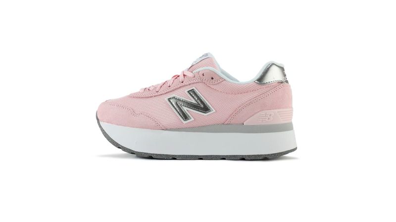 Zapato New Balance 515H casual rosado para mujer