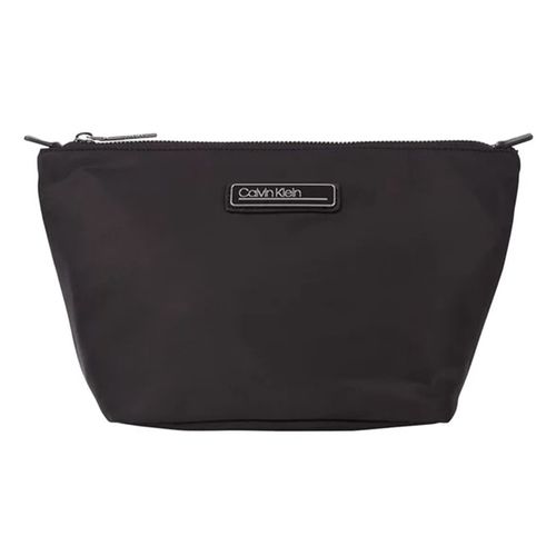Cosmetiquera Calvin Klein color negro para mujer