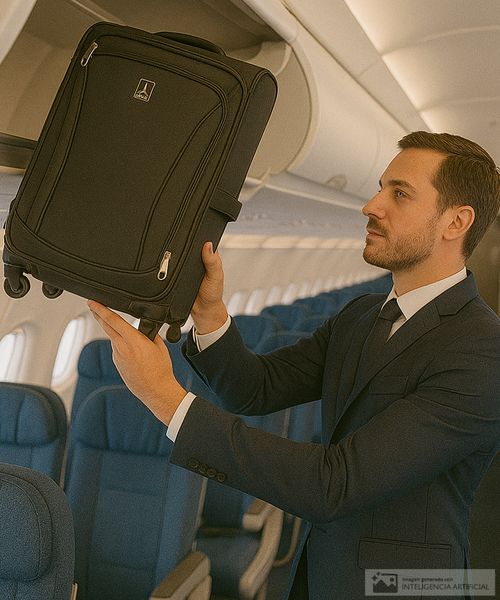 Maleta de mano Travel Pro negra