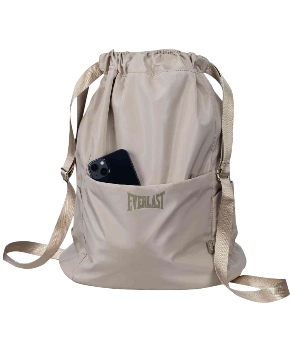 Mochila deportiva deluxe arielle Everlast beige