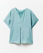 104873263-Camiseta-Sfera-turquesa-manga-corta-para-mujer