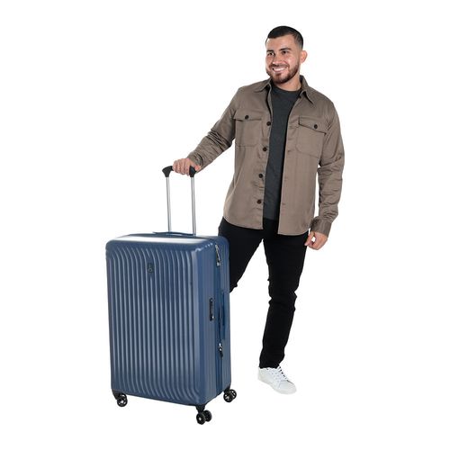 Maleta grande Travel Pro azul