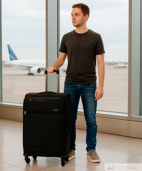 Maleta grande Samsonite Bahía negro