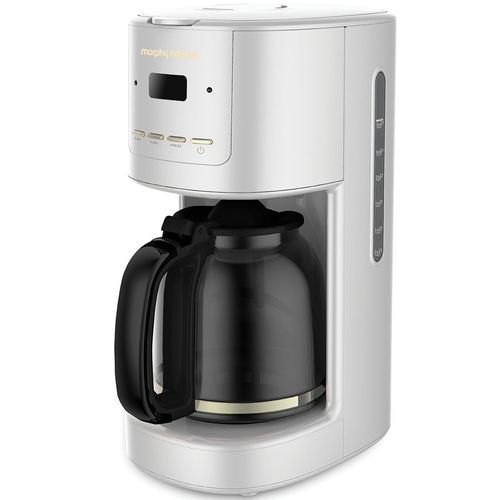 Cafetera gris programable 12 tazas jarra de vidrio