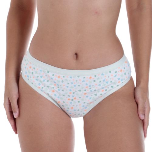 Panti Accente estampado de cintura media para mujer