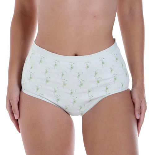 Hípster Accente estampado de cintura alta para mujer