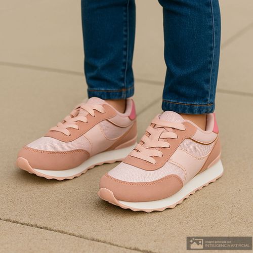 Zapato deportivo Sfera color rosa/blanco para niña
