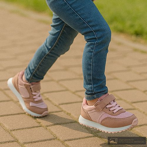 Calzado casual Sfera café para niña bebé