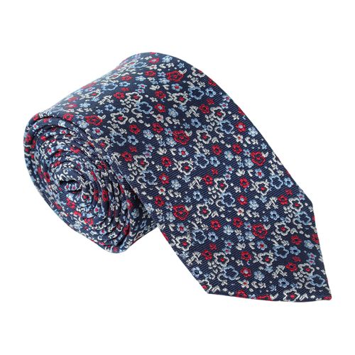 Corbata regular fit Unexpected mini print floral para hombre