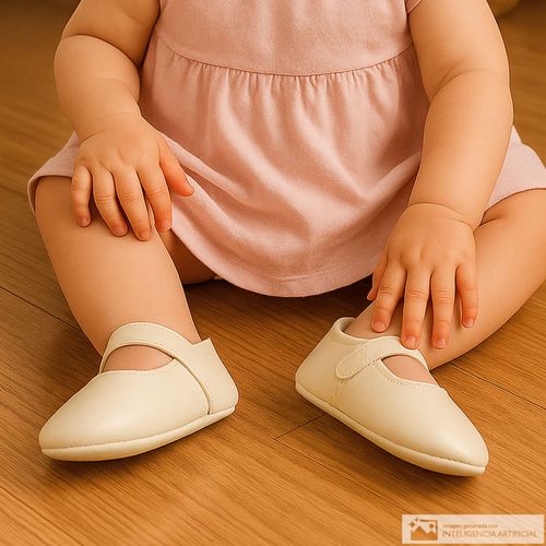 Zapato casual Sfera blanco para niña bebé