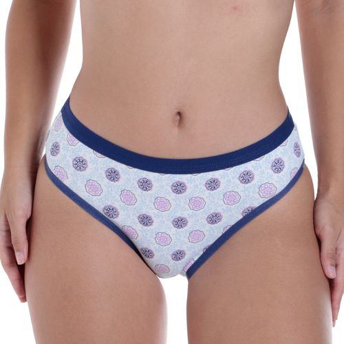 Panti Accente estampado de cintura media para mujer