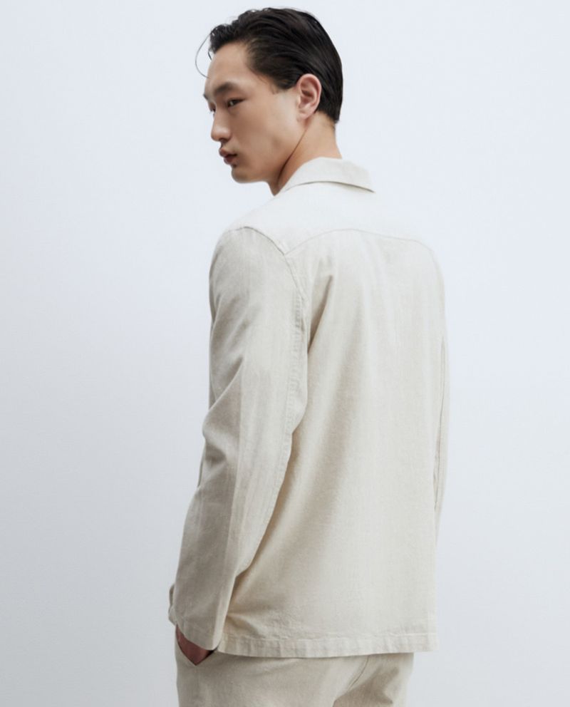 104940006-Blazer-casual-de-lino-Sfera-beige-con-textura-para-hombre