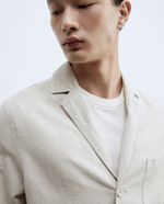 104940006-Blazer-casual-de-lino-Sfera-beige-con-textura-para-hombre