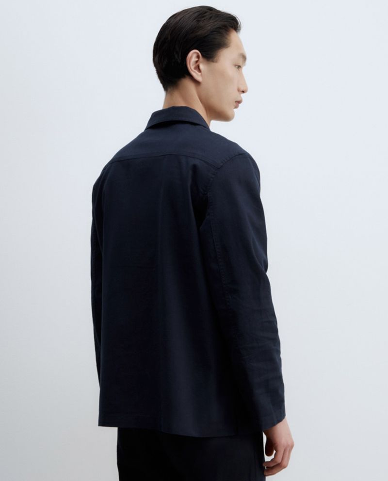 104940009-Blazer-casual-de-lino-Sfera-navy-con-textura-para-hombre