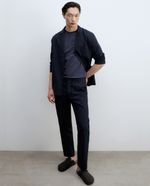 104940009-Blazer-casual-de-lino-Sfera-navy-con-textura-para-hombre