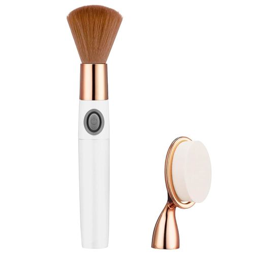 Juego de cepillos para maquillaje con vibración Conair True Glow