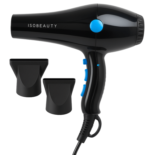 Secadora de cabello 2000w negra