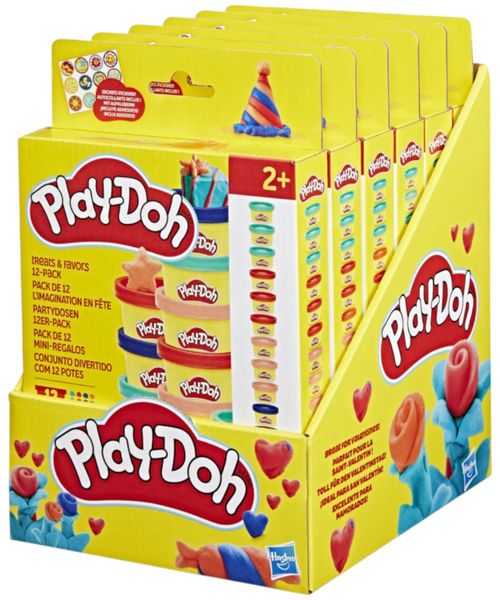 Play-Doh Pack De 12 Mini-Regalos (Mini Tarros)