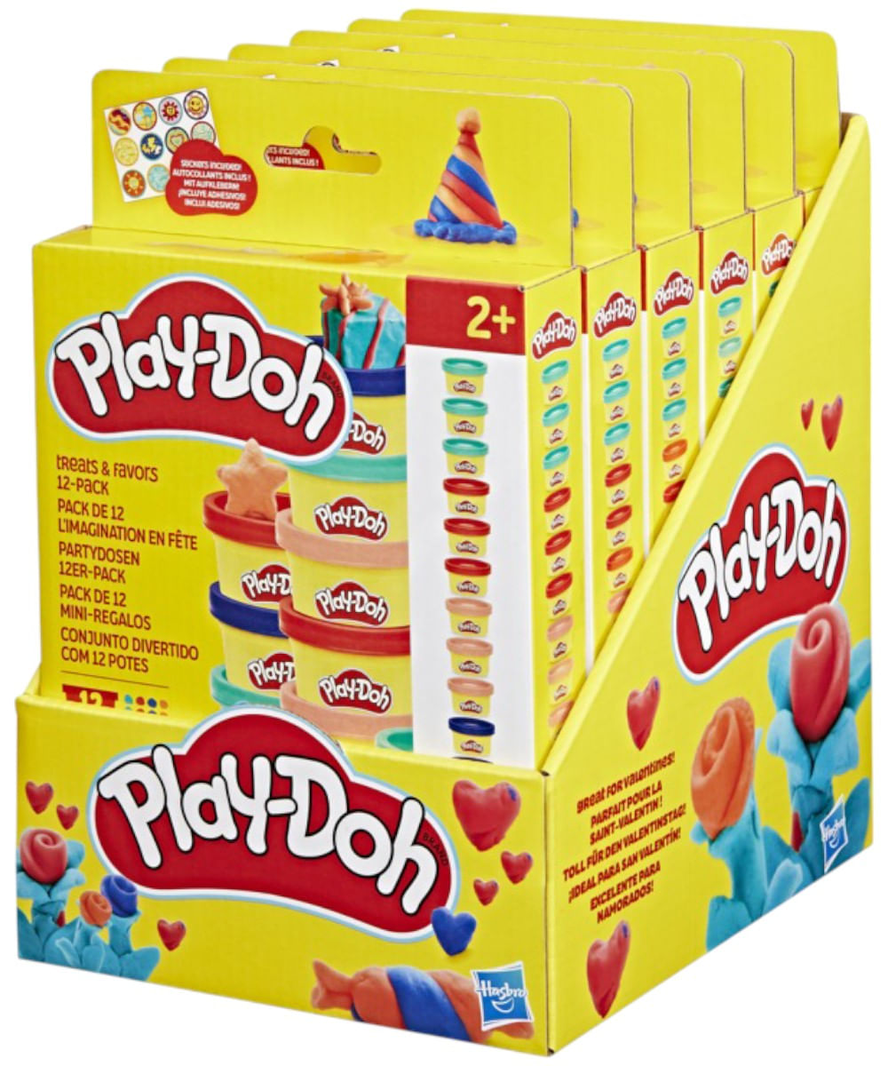 Play-Doh Pack De 12 Mini-Regalos (Mini Tarros) Siman El Salvador