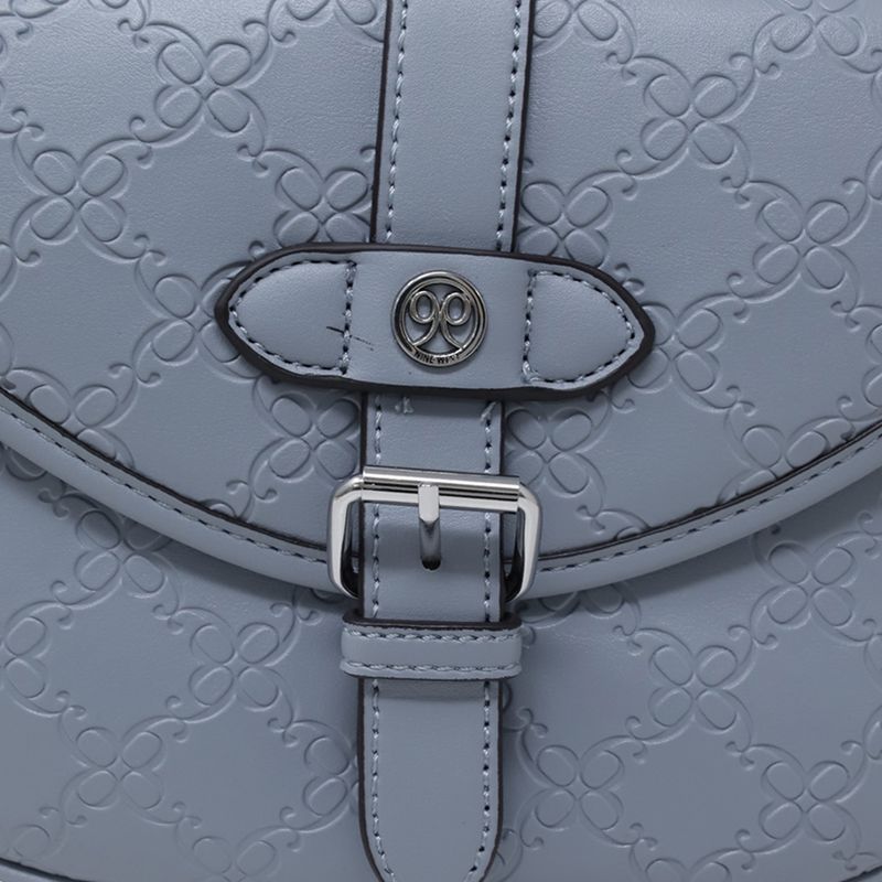 Cartera crossbody Nine West color azul para mujer - Siman Costa Rica