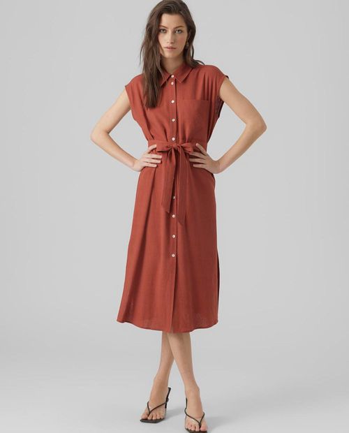 Vestido Vero Moda midi sin mangas para mujer