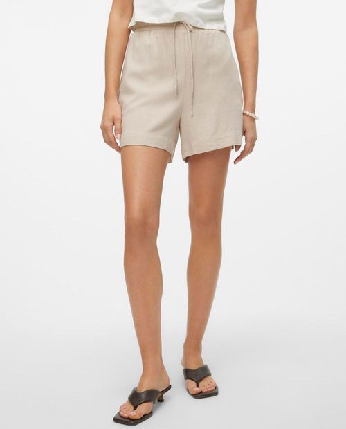 Short Vero Moda pull on de cintura alta para mujer
