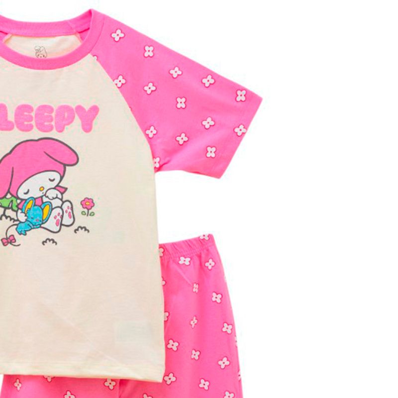 104844689-Pijama-de-2-piezas-bicolor-con-estampado-My-Melody-para-niña