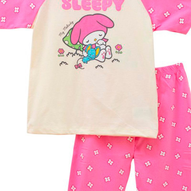 104844689-Pijama-de-2-piezas-bicolor-con-estampado-My-Melody-para-niña