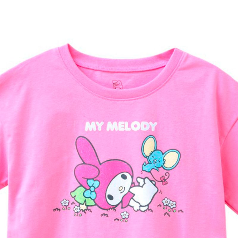 104844693-Pijama-de-2-piezas-bicolor-con-estampado-My-Melody-para-niña