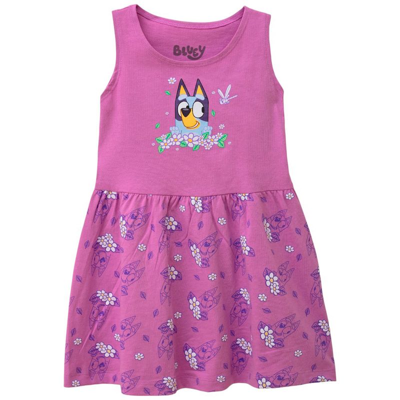 104844746-Vestido-morado-con-estampado-Bluey-para-niña