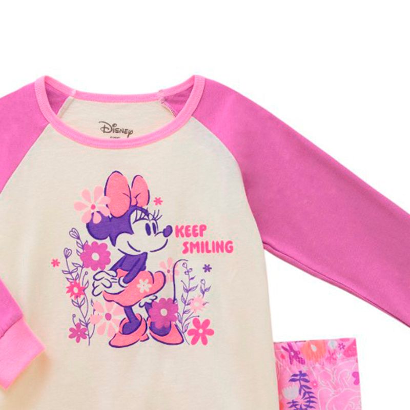 104844753-Pijama-de-2-piezas-bicolor-con-estampado-Minnie-Mouse-para-niña